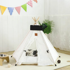Pet Teepee Tent Dog Cat Teepee Bed Portable RWashable Dog Houses Indoor Puppy Beds with Cushion for Small Dogs Cats Rabbits Black and white / M-5-corner tent,Black and white / S-4-corner tent,Turtleback bamboo / M-5-corner tent,White canvas - ball / S-4-corner tent,Turtleback bamboo / S-4-corner tent,Gray- Linen / S-4-corner tent,Gray- Linen / M-5-corner tent,Green leaf / M-5-corner tent,Green leaf / S-4-corner tent,White / S-4-corner tent,White (canvas) / S-4-corner tent,Diamond- Linen / S-4-corner tent,Wh