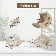 Cat Shelves and Perches for Wall PF009