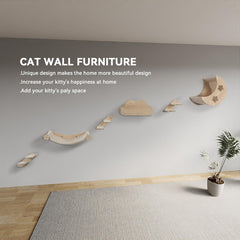 Cat Shelves and Perches for Wall PF009
