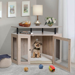 Corner Pet House with Multiple Function PF7316