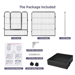 Dog Playpen 8/16 Panels 32'' 8 Panels,16 Panels