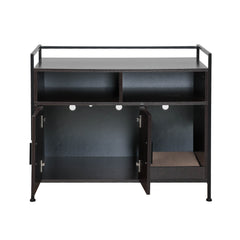 Cat Litter Box Furniture Hidden HW1193-Cat Litter Box Furniture