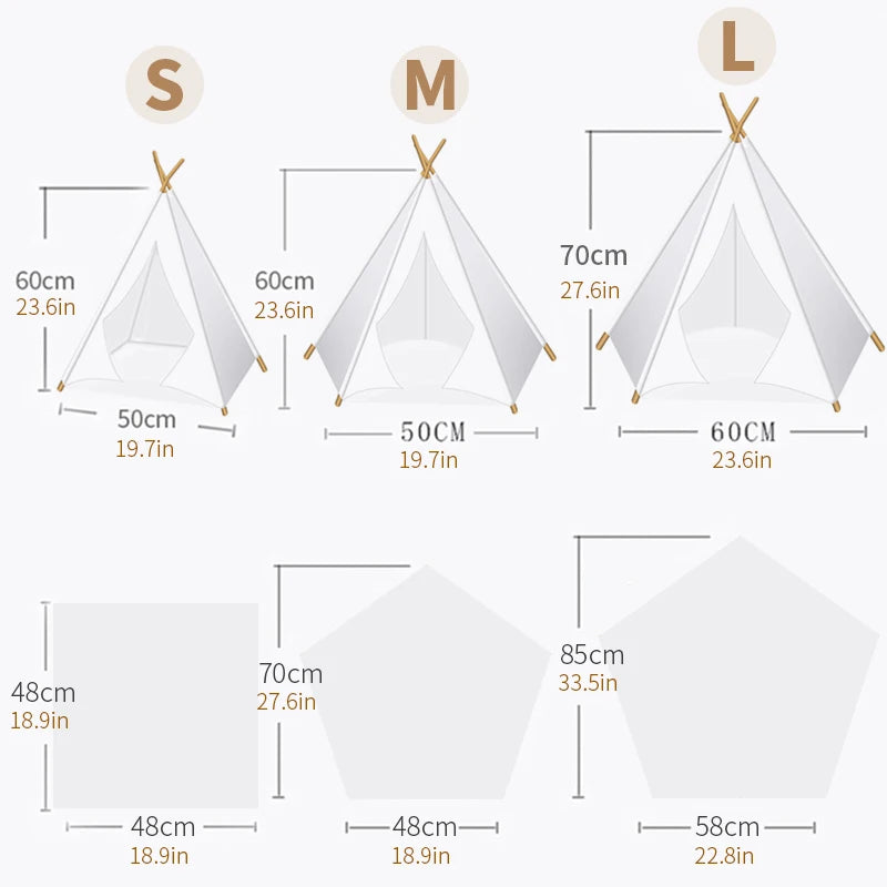 Pet Teepee Tent Dog Cat Teepee Bed Portable RWashable Dog Houses Indoor Puppy Beds with Cushion for Small Dogs Cats Rabbits Black and white / M-5-corner tent,Black and white / S-4-corner tent,Turtleback bamboo / M-5-corner tent,White canvas - ball / S-4-corner tent,Turtleback bamboo / S-4-corner tent,Gray- Linen / S-4-corner tent,Gray- Linen / M-5-corner tent,Green leaf / M-5-corner tent,Green leaf / S-4-corner tent,White / S-4-corner tent,White (canvas) / S-4-corner tent,Diamond- Linen / S-4-corner tent,Wh