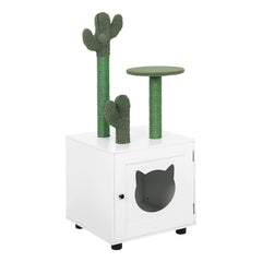 Litter Box Enclosure PF002-Cat Litter Box Furniture