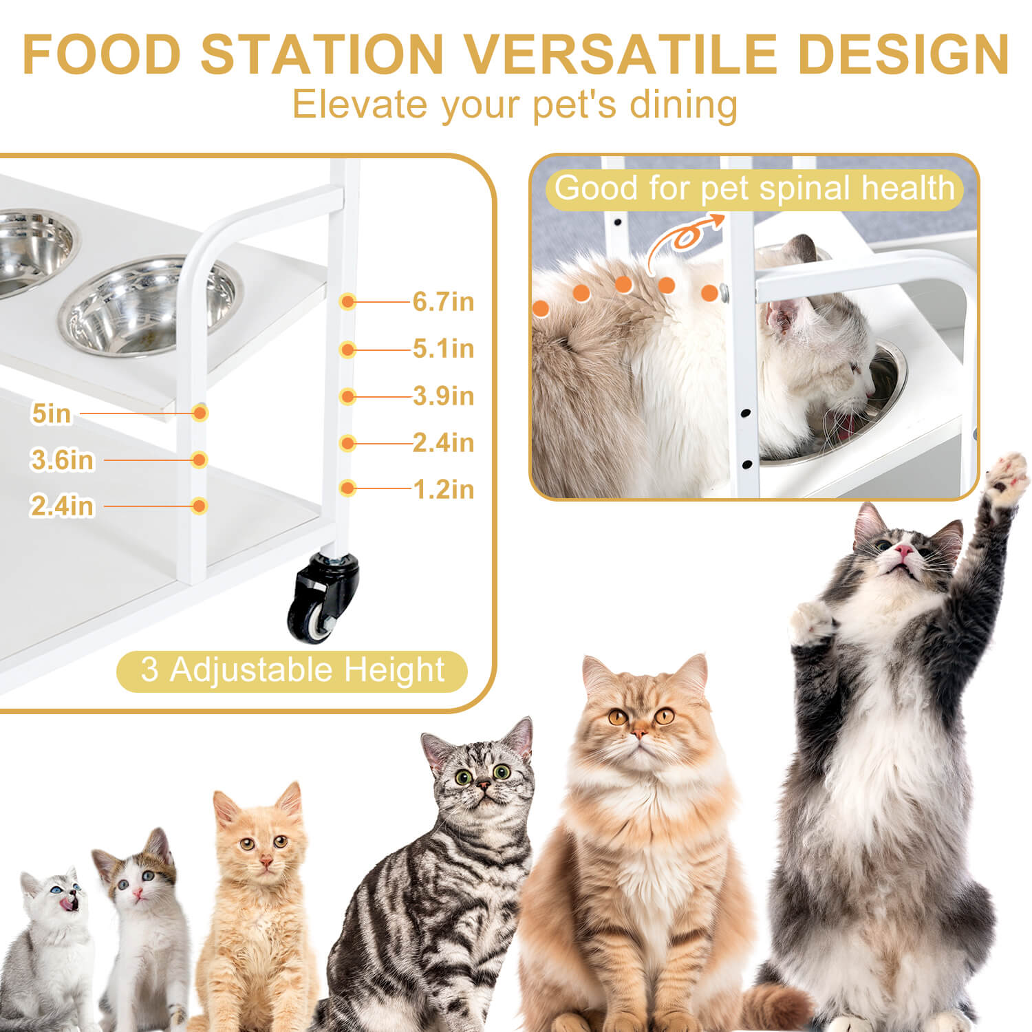 Multi-Functional Cat Stroller PF016