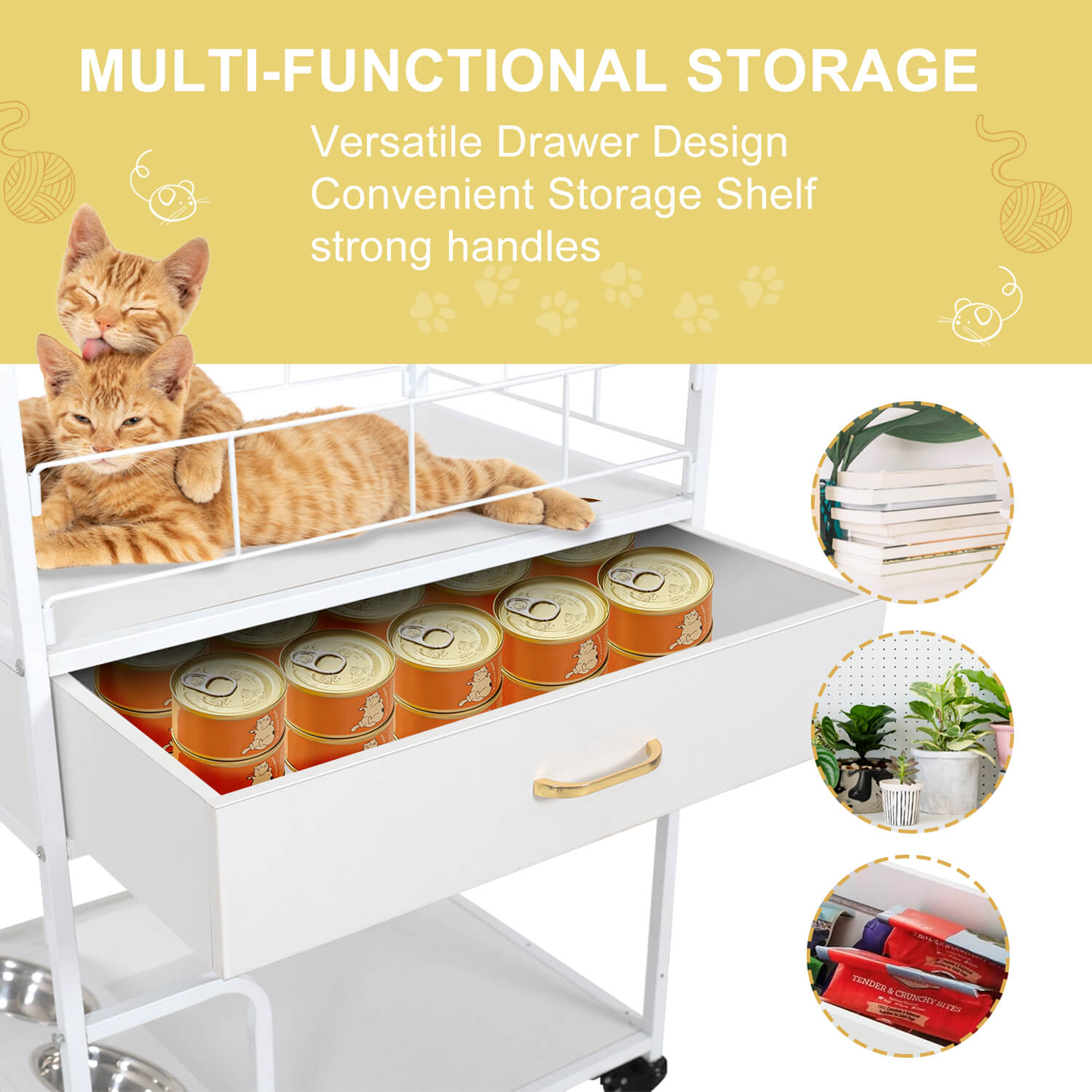 Multi-Functional Cat Stroller PF016