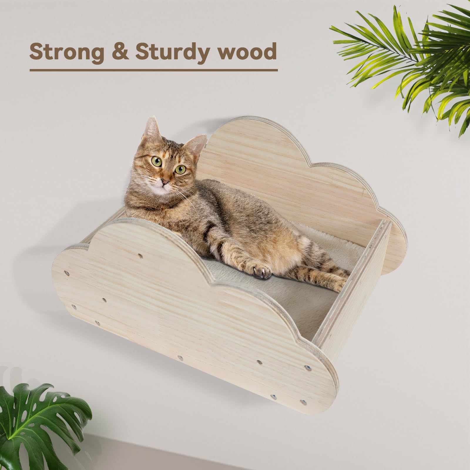 Cat Shelves and Perches for Wall PF009