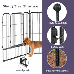 Dog Playpen 8/16 Panels 32'' 8 Panels,16 Panels
