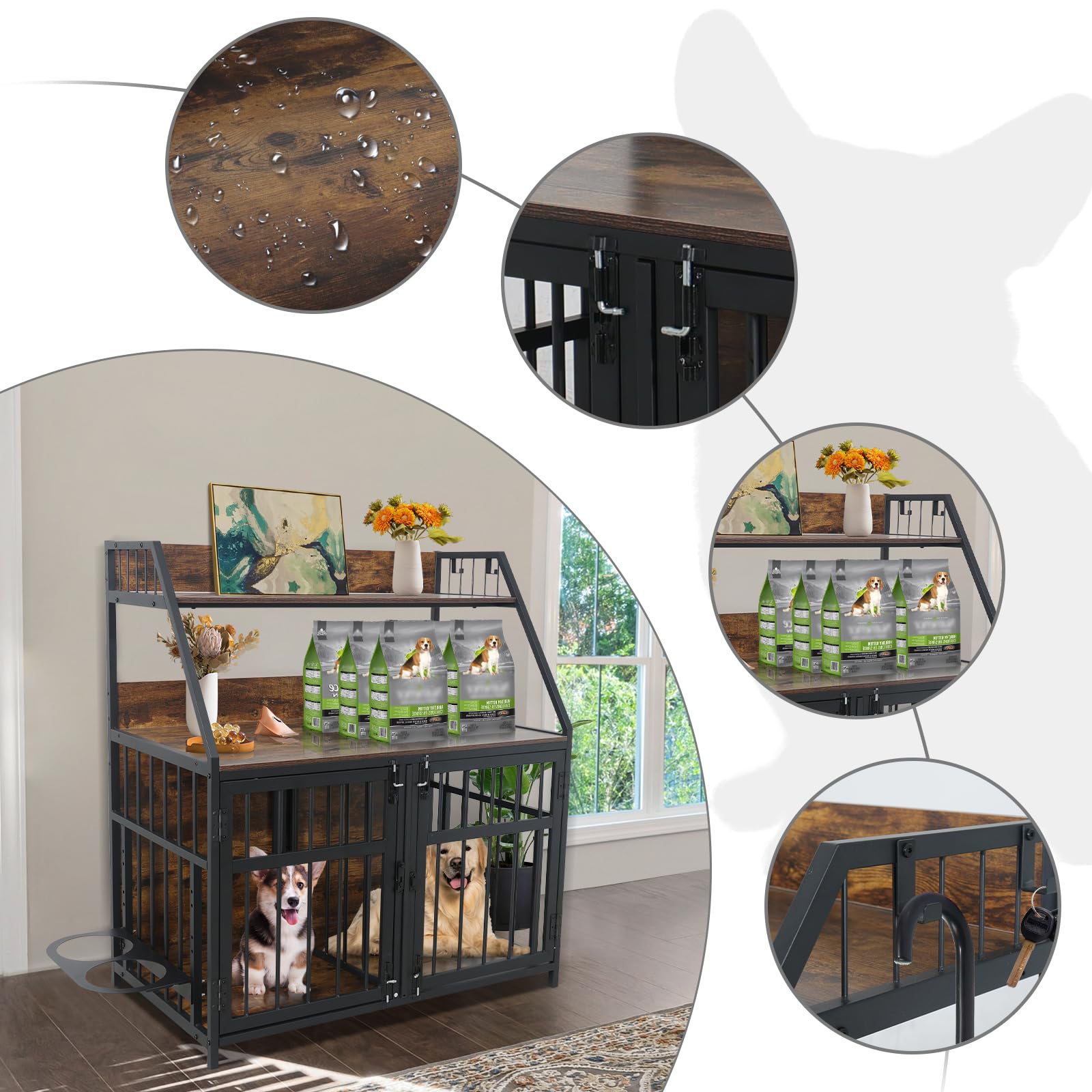Heavy Duty Dog Crate PF007