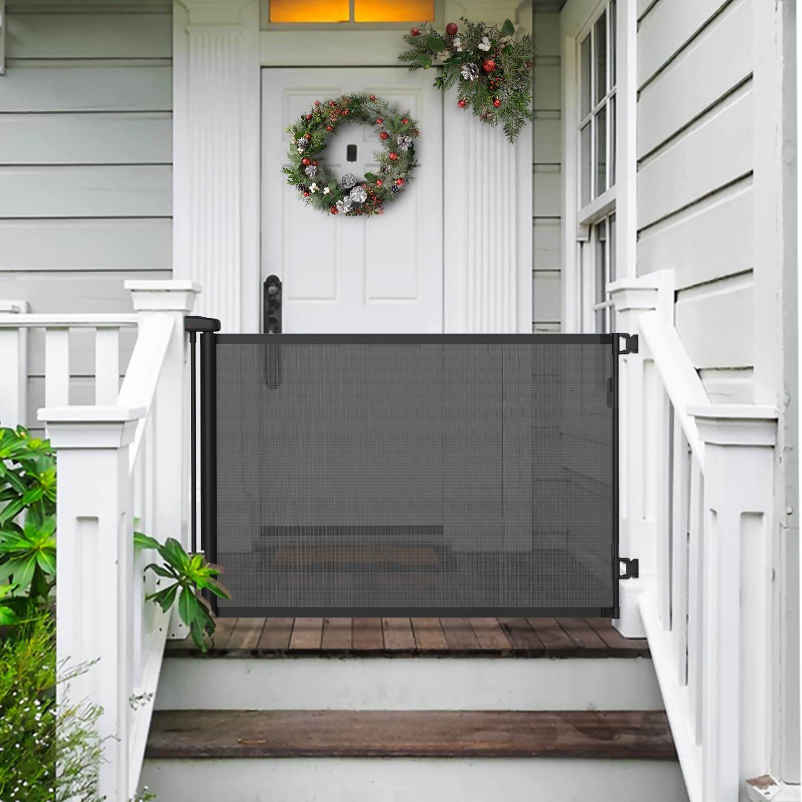 Pet Retractable Gates GH724 71 / Black