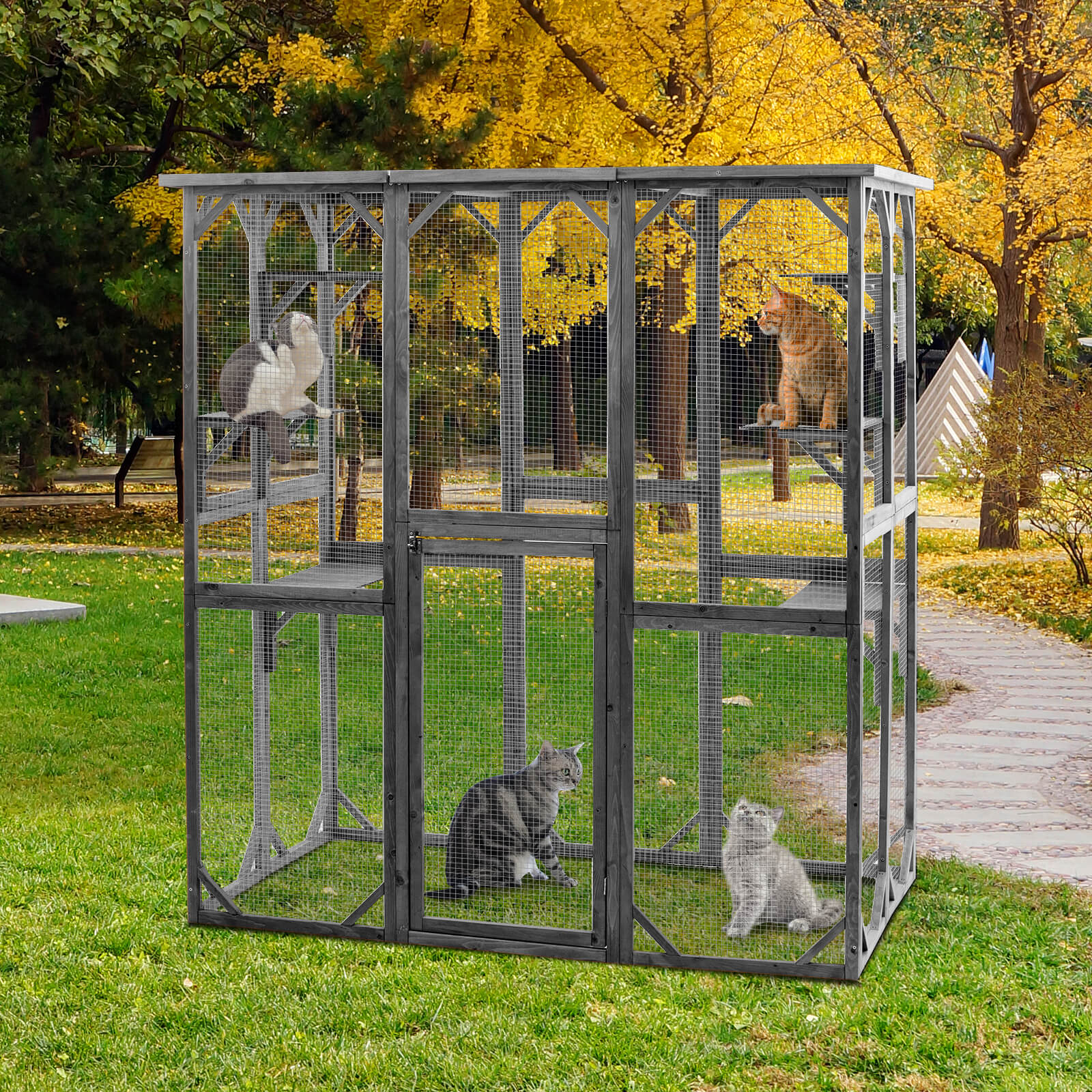 Outdoor Cat House PE1001-
