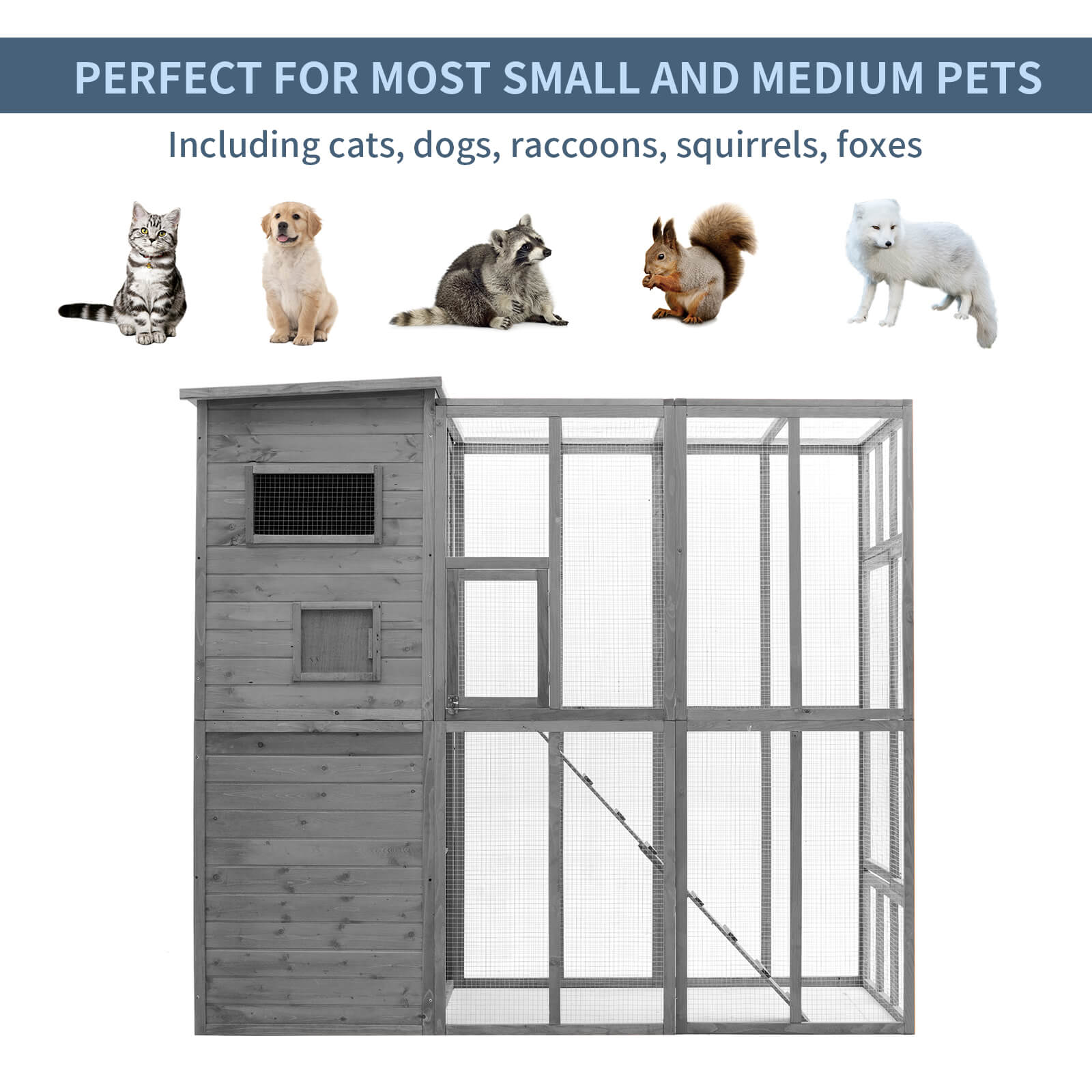Outdoor Cat Enclosure PE1002-