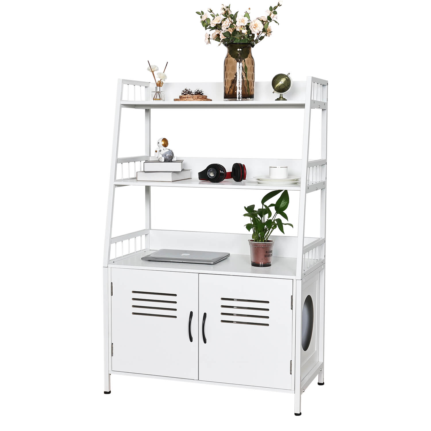 Hidden Cat Litter Box Storage Shelf PF004-