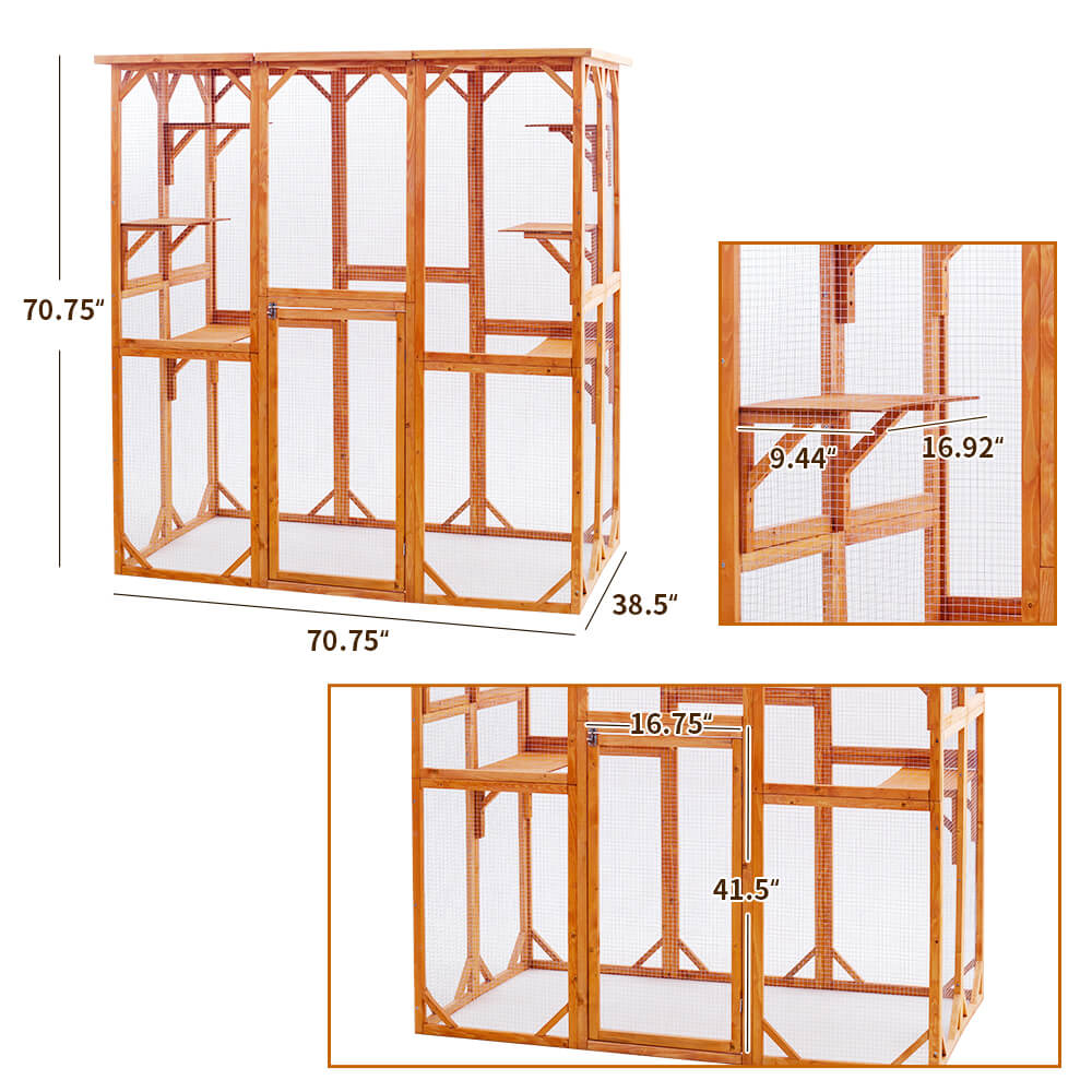 Outdoor Cat House PE1001-