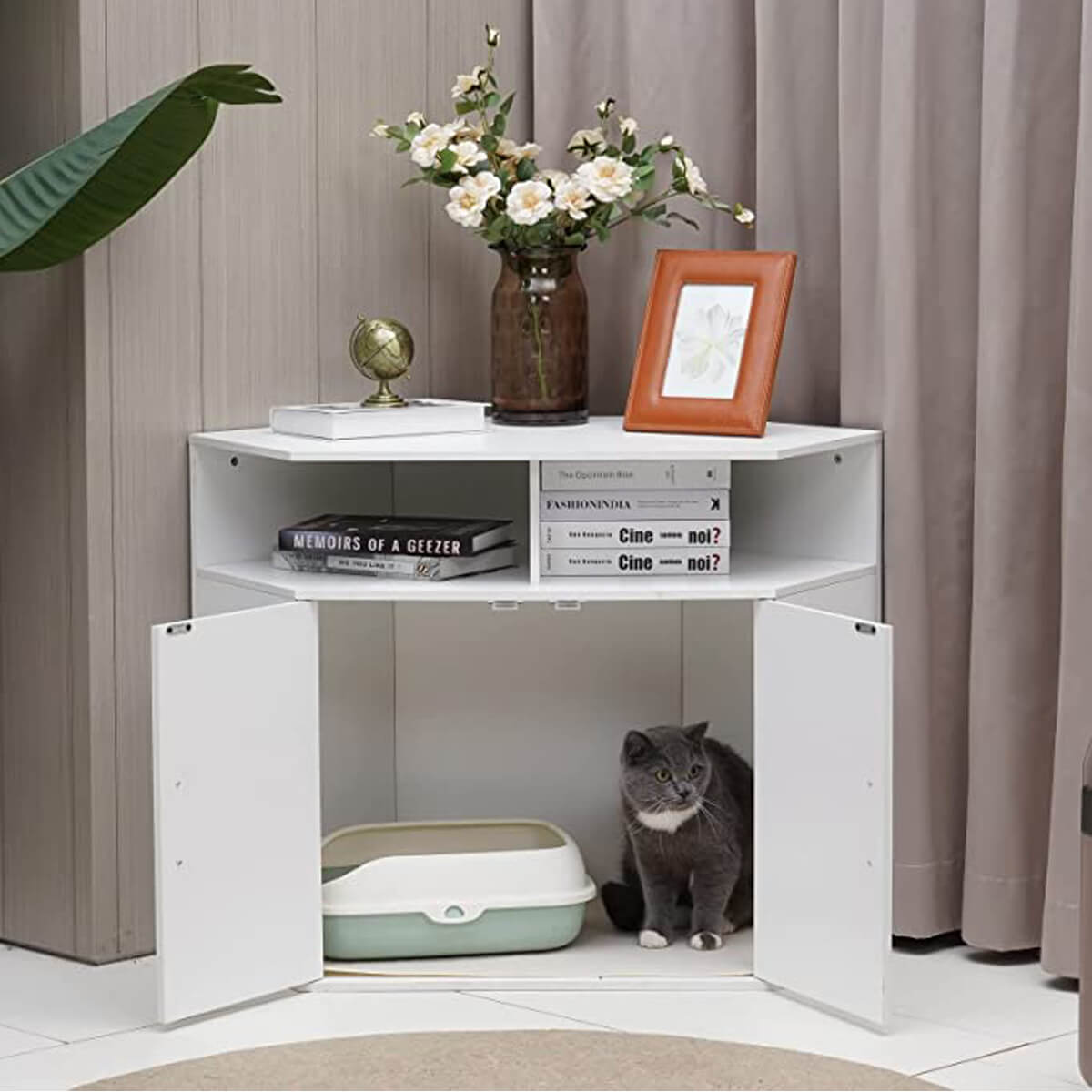 Corner Litter Box Enclosure PF003-