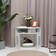 Corner Litter Box Enclosure PF003-