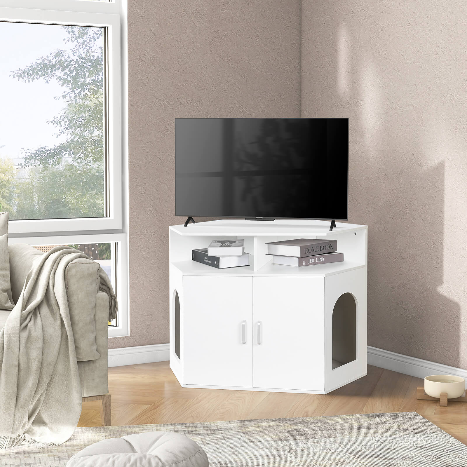 Corner Litter Box Enclosure PF003-